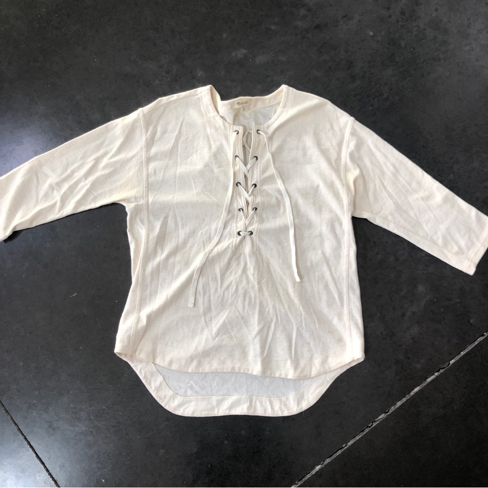 Madewell Peasant Top